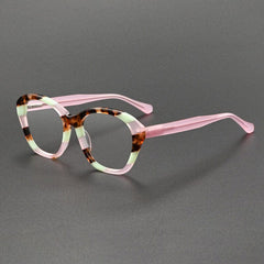 Tori Retro Cat Eye Glasses Frame Cat Eye Frames Southood Pink Leopard