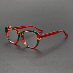 Tori Retro Cat Eye Glasses Frame Cat Eye Frames Southood Red Leopard