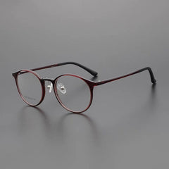 Torres Vintage Ultem Oval Eyeglasses Oval Frames Southood Claret