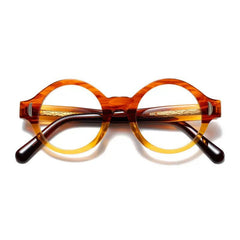 Upton Vintage Acetate Frame Round Frames Southood Gradient Leopard