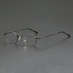 Vargas Vintage Alloy Eyeglasses Frame Geometric Frames Southood Gun