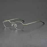Vargas Vintage Alloy Eyeglasses Frame Geometric Frames Southood Silver