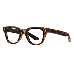 Vince Vintage TR90 Rectangle Eyeglasses Rectangle Frames Southood Leopard