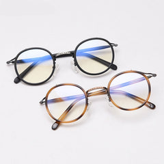 Will TR90 Punk Retro Round Glasses Frame Round Frames Southood