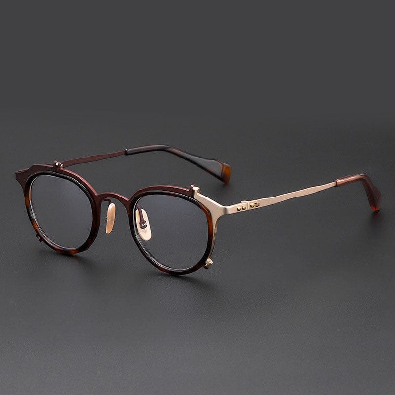 Wren Titanium Retro Hand Made Glasses Frame Cat Eye Frames Southood Tea