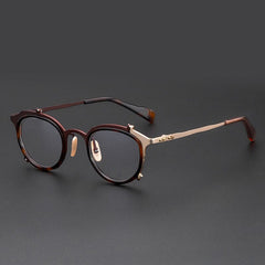 Wren Titanium Retro Hand Made Glasses Frame Cat Eye Frames Southood Tea
