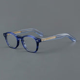 Wylie Retro Acetate Glasses Frame Oval Frames Southood Blue