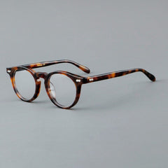 Xylon Acetate Vintage Eyeglasses Frame Rectangle Frames Southood Leopard 