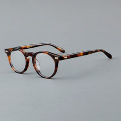 Xylon Acetate Vintage Eyeglasses Frame Rectangle Frames Southood Leopard