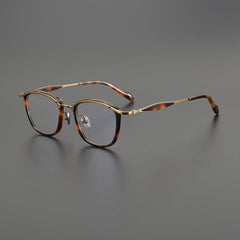 Yogi Vintage Glasses Frame Rectangle Frames Southood Bronze Leopard
