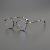 Yogi Vintage Glasses Frame Rectangle Frames Southood Brown Stripe
