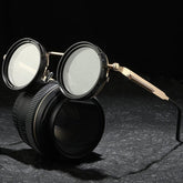 Zack Punk ND dimming Sunglasses Sunglasses Southood Black Gold