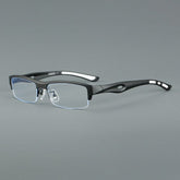 Ziv Square Half Glasses Frame Rectangle Frames Southood Black