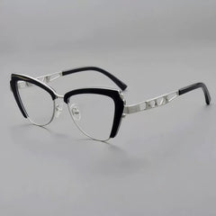 Tide Retro Cat Eye Glasses Frame