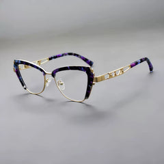 Tide Retro Cat Eye Glasses Frame