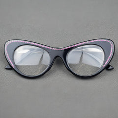Elina Retro Cat Eye Glasses Frame