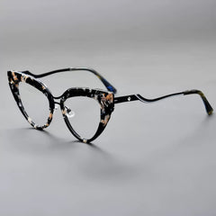 Aryna Retro Cat Eye Glasses Frame