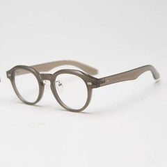 Aeker Retro Round Glasses Frame Round Frames Southood Tea Grey 