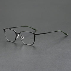 Aguirre Vintage Alloy Eyeglasses Frame Geometric Frames Southood Black 