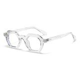 Akira Polygon Fashion Glasses Frame Geometric Frames Southood Clear 