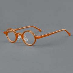 Alon Vintage Round Glasses Frame Round Frames Southood Orange 