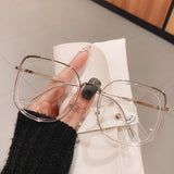 Alva Oversize Square Glasses Frame Rectangle Frames Southood 