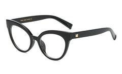 Alvina Vintage Glasses Frames Cat Eye Frames Southood C4 black 