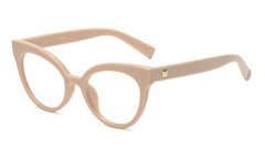 Alvina Vintage Glasses Frames Cat Eye Frames Southood C7 khaki 
