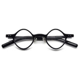 Anais Rhombus Small Acetate Glasses Frame Geometric Frames Southood Black 