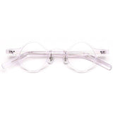 Anais Rhombus Small Acetate Glasses Frame Geometric Frames Southood Purple 