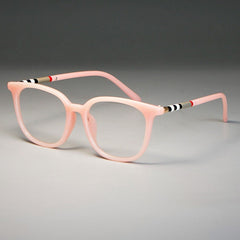Anti Blue TR90 Cat Eye Glasses Frames Cat Eye Frames Southood C4 pink clear 