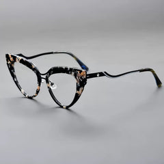 Aryna Retro Cat Eye Glasses Frame Cat Eye Frames Southood C3 
