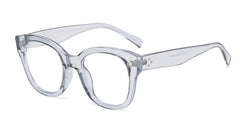 Asa Brand Unisex Square Glasses Frame Rectangle Frames Southood C7 Grey 