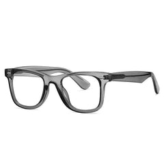 Aspen Retro Square TR90 Glasses Frame Rectangle Frames Southood Gray 