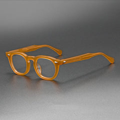 Atlas Vintage Acetate Glasses Frame Oval Frames Southood Orange 