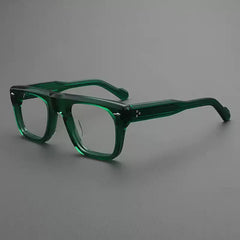 Atmore Vintage Acetate Glasses Frame Aviator Frames Southood Green 