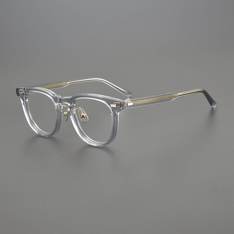 Atwell Vintage Acetate Glasses Frame Rectangle Frames Southood Gray 