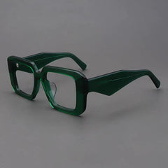 Atwell Vintage Acetate Glasses Frame Rectangle Frames Southood Green 