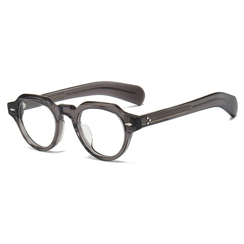 Axel Retro Acetate Glasses Frame Geometric Frames Southood Grey 