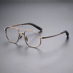 Axl Vintage Pilot Titanium Glasses Frame Aviator Frames Southood Bronze 