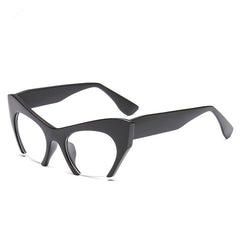 Bea Vintage Cat Eye Glasses Frames Cat Eye Frames Southood Matte black 