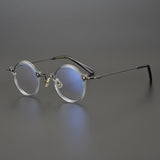 Ben Retro Round Acetate Optical Glasses Frame Round Frames Southood Gray 