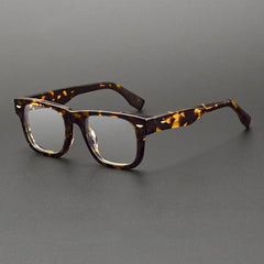 Bencic Vintage Acetate Glasses Frame Rectangle Frames Southood Leopard 