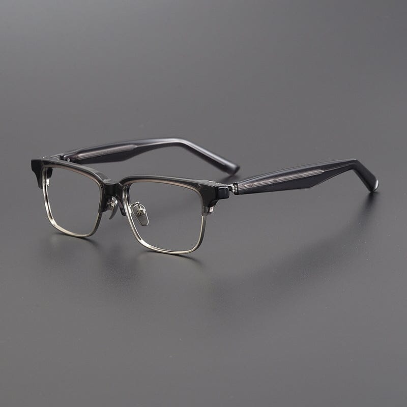 Benji Browline Acetate Glasses Frame Browline Frames Southood Grey 