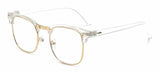 Berg Trendy Glasses Frame Rectangle Frames Southood clear gold clear 