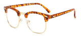 Berg Trendy Glasses Frame Rectangle Frames Southood douhua gold clear 