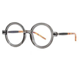 Billy Retro Round Glasses Frame Round Frames Southood Gray 