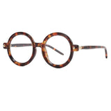 Billy Retro Round Glasses Frame Round Frames Southood Leopard 