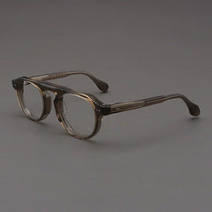 Bink Retro Acetate Glasses Frame Aviator Frames Southood Olive Green 