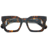 Birk Retro Stripe Acetate Glasses Frame Rectangle Frames Southood 